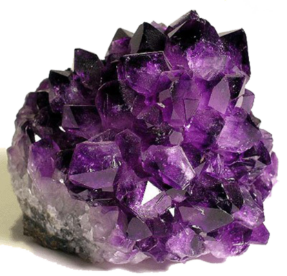 Der Amethyst gehört zu den Quarzen und...