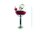 Charm "Cocktail" 925 Sterlingsilber, emmailliert