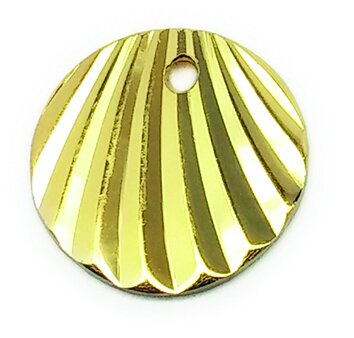 Kreis, 925 Sterlingsilber, vergoldet,