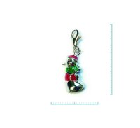 Charm "Schneemann mit Schal" 925...