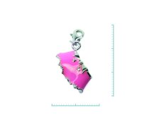 Charm "Minirock" 925 Sterlingsilber, emmailliert