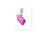 Charm "Minirock" 925 Sterlingsilber, emmailliert