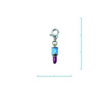 Charm "Lippenstift" 925 Sterlingsilber,...