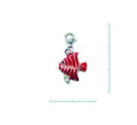 Charm "Skalar-Fisch" 925 Sterlingsilber,...