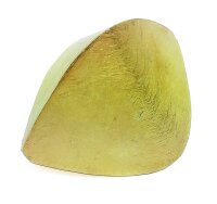 Kugel, dreiecksform, 925 Sterlingsilber, vergoldet