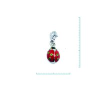 Charm "Marienkäfer" 925 Sterlingsilber,...