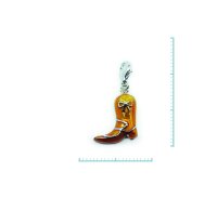 Charm "Cowboystiefel" 925 Sterlingsilber,...