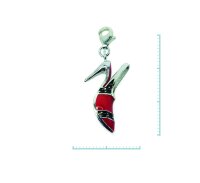 Charm "Pump" 925 Sterlingsilber, emmailliert