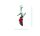 Charm "Pump" 925 Sterlingsilber, emmailliert