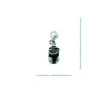 Charm "Babyschuh" 925 Sterlingsilber, emmailliert
