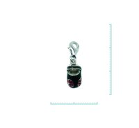 Charm "Babyschuh" 925 Sterlingsilber, emmailliert