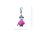 Charm "Hund" 925 Sterlingsilber, emmailliert