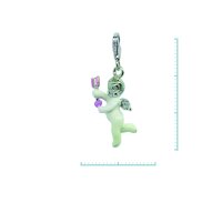 Charm "Cupid" 925 Sterlingsilber, emmailliert