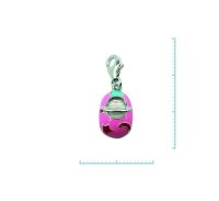 Charm "Babyschuh" 925 Sterlingsilber, emmailliert