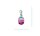 Charm "Babyschuh" 925 Sterlingsilber, emmailliert