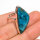 Ring, dreieckig, aus 925er Silber, mit Shattuckit