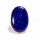 Ring, oval, groß, aus 925er Silber, mit Lapislazuli