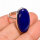 Ring, oval, klein, aus 925er Silber, mit Lapislazuli
