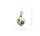 Charm "Herz" 925 Sterlingsilber, emmailliert