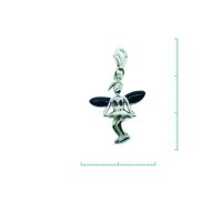 Charm "Elfe" 925 Sterlingsilber, emmailliert