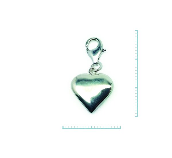 Charm "Herz" 925 Sterlingsilber